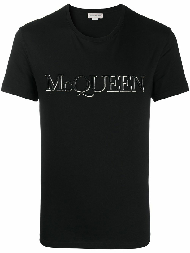 Photo: ALEXANDER MCQUEEN - Logo Cotton T-shirt