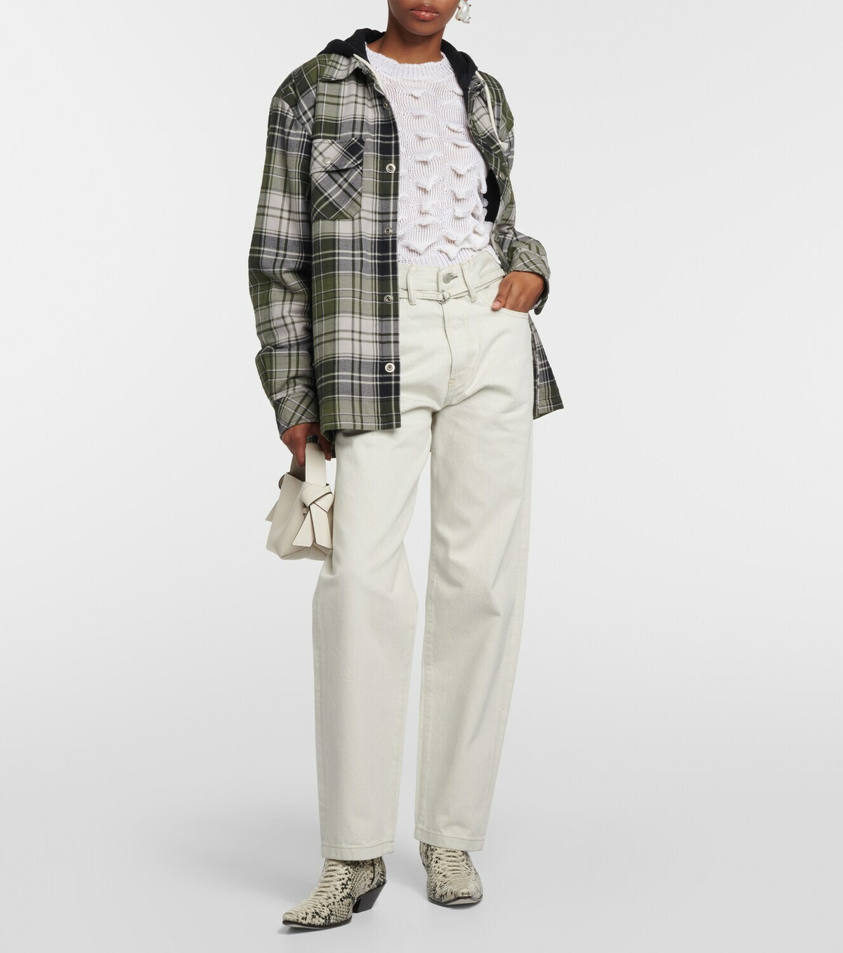 Acne Studios Toj 1991 high-rise straight jeans Acne Studios