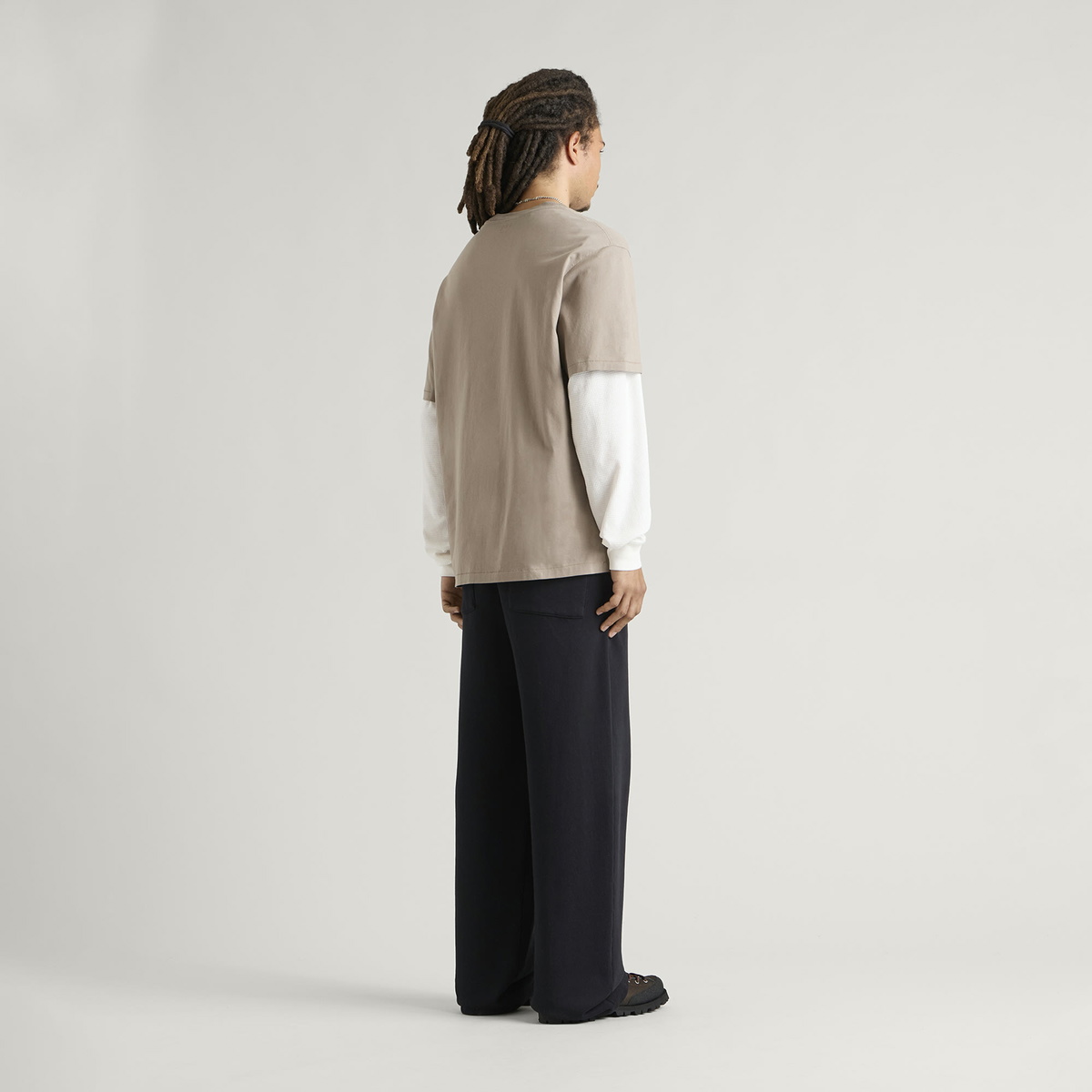 END. Signature T-shirt in Khaki