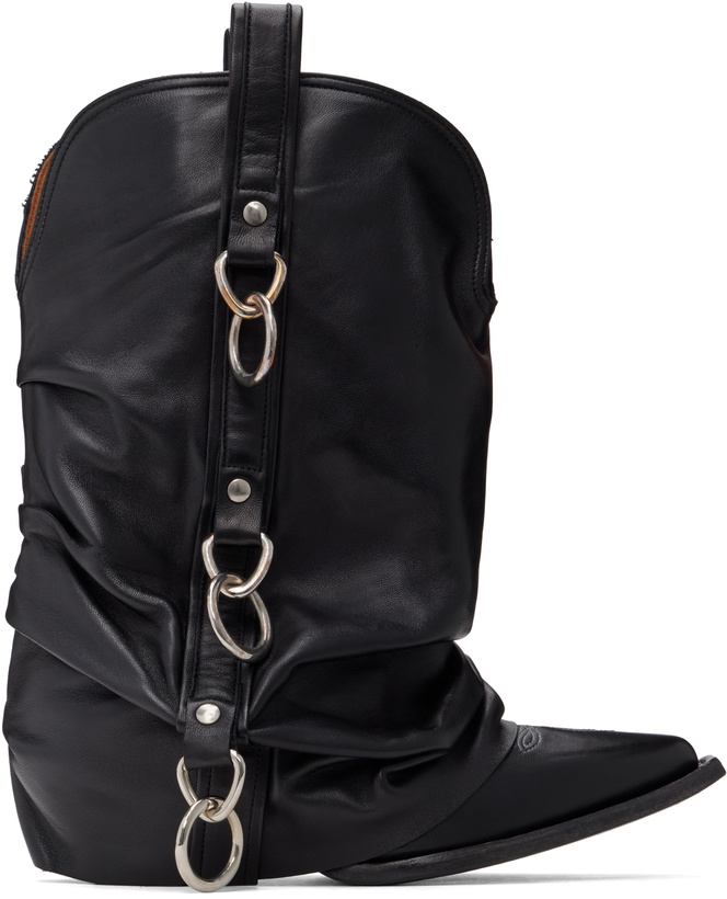 Photo: R13 Black Harness Low Rider Cowboy Boots