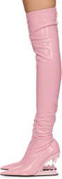 GCDS Pink Morso Boots
