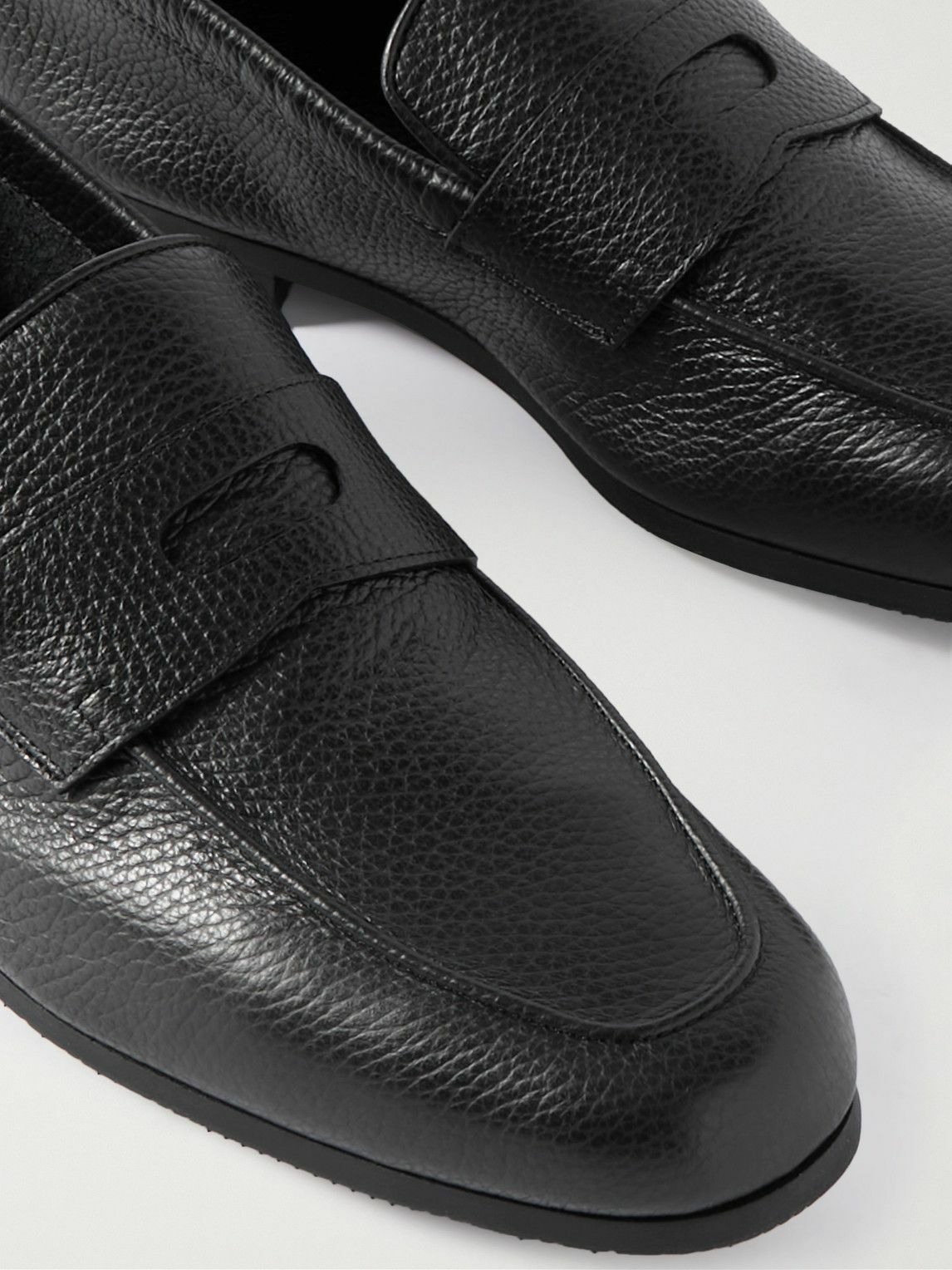 Lobb John Lobb - Thorne Full-Grain Leather Loafers - Black John Lobb
