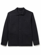 Anderson & Sheppard - Herringbone Wool Jacket - Blue