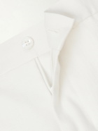 Zegna - Straight-Leg Linen-Twill Trousers - Neutrals