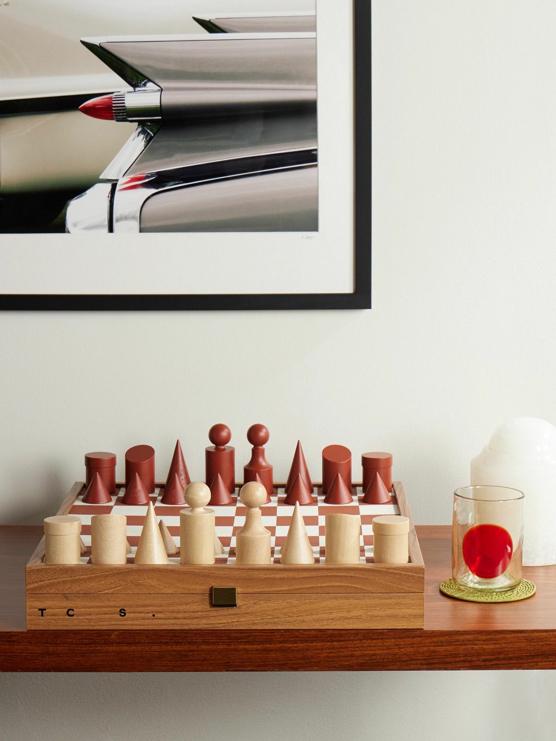The Conran Shop - Milos Wood Combo Game Set