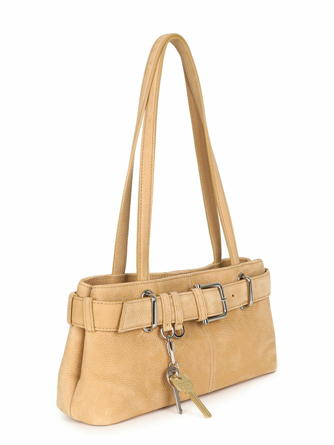 OBJLOUI SUEDE SHOULDER BAG main image 1