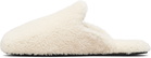 Tekla Off-White Home Slippers