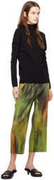 PLEATS PLEASE ISSEY MIYAKE Multicolor Turnip & Spinach Trousers