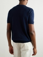 Kiton - Cotton T-Shirt - Blue