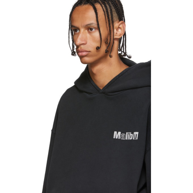 Rhude Black Malibu Hoodie Rhude