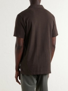 James Perse - Supima Cotton-Jersey Polo Shirt - Brown