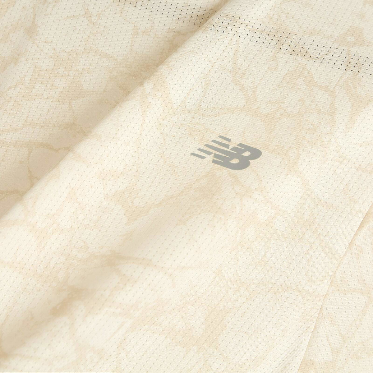 New Balance Athletics Printed T-Shirt in Beige
