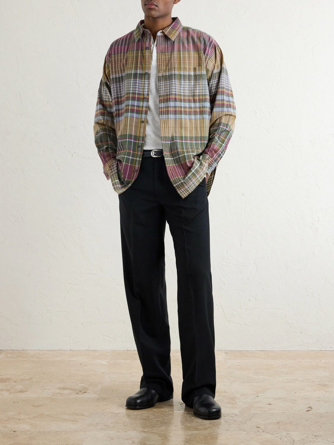 Aimé Leon Dore - Checked Cotton Shirt - Brown