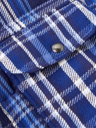 Polo Ralph Lauren - Fleece-Lined Checked Quilted Cotton-Flannel Shirt Jacket - Blue