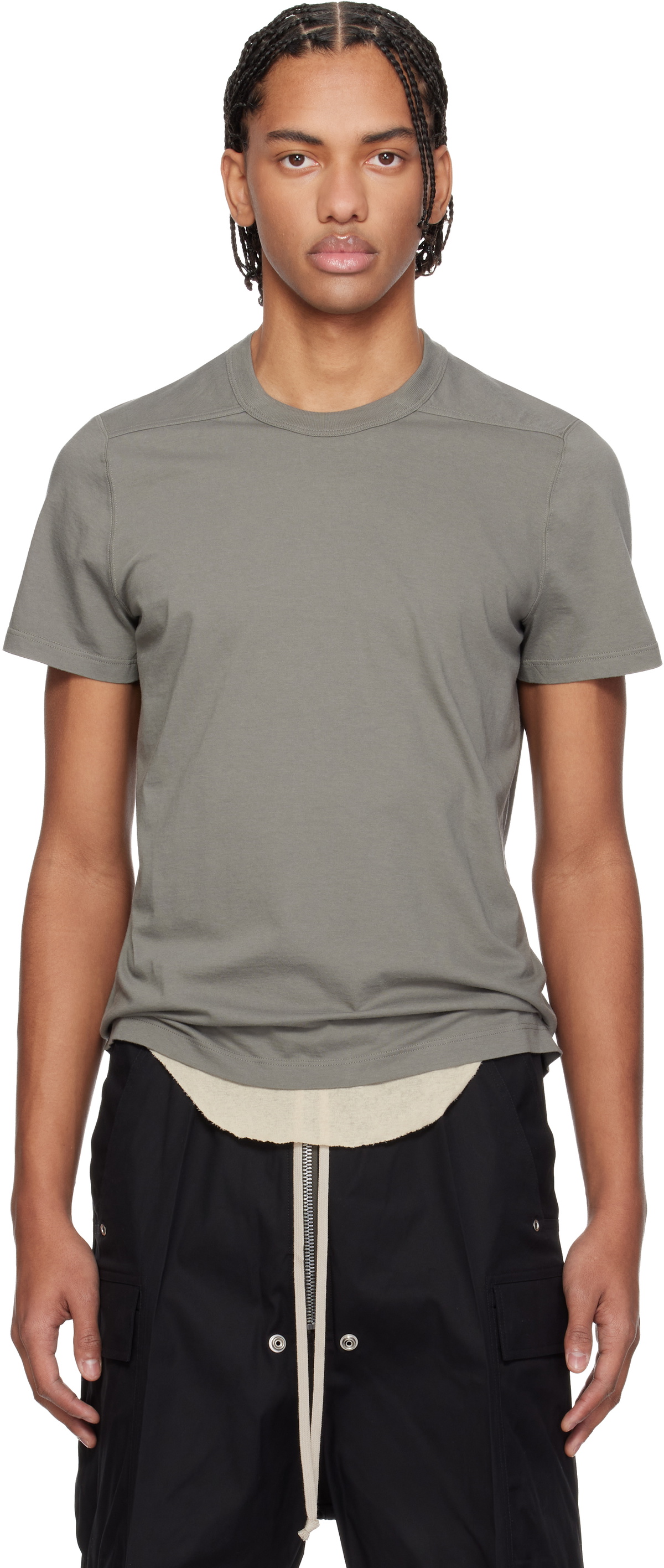 Rick Owens Gray Champion Edition Dylan T-Shirt Rick Owens