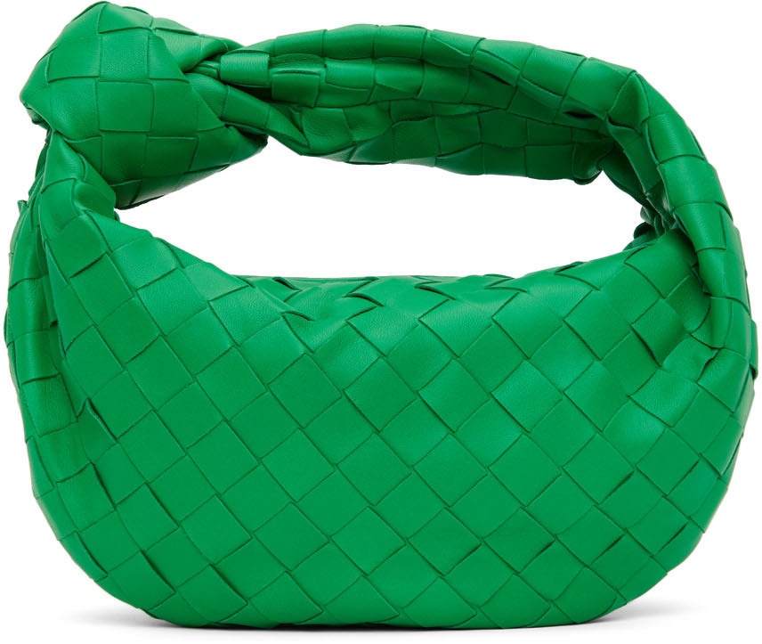 Photo: Bottega Veneta Green Mini Jodie Bag