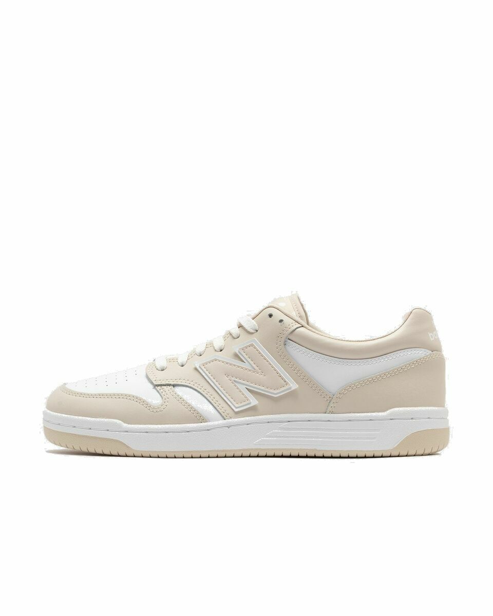 Photo: New Balance Bb480 White/Beige - Mens - Lowtop