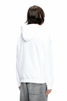 Diesel Hoodie with charm necklace print - Sweaters - Unisex - White