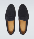 Brunello Cucinelli Suede penny loafers