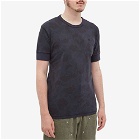 Nigel Cabourn Men's Camo Military T-Shirt in Overdyed Us Camo