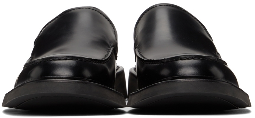ローファー・オックスフォード Bottega Veneta Black Leather Loafers BOTTEGA VENETA | ASTAIRE LOAFERS