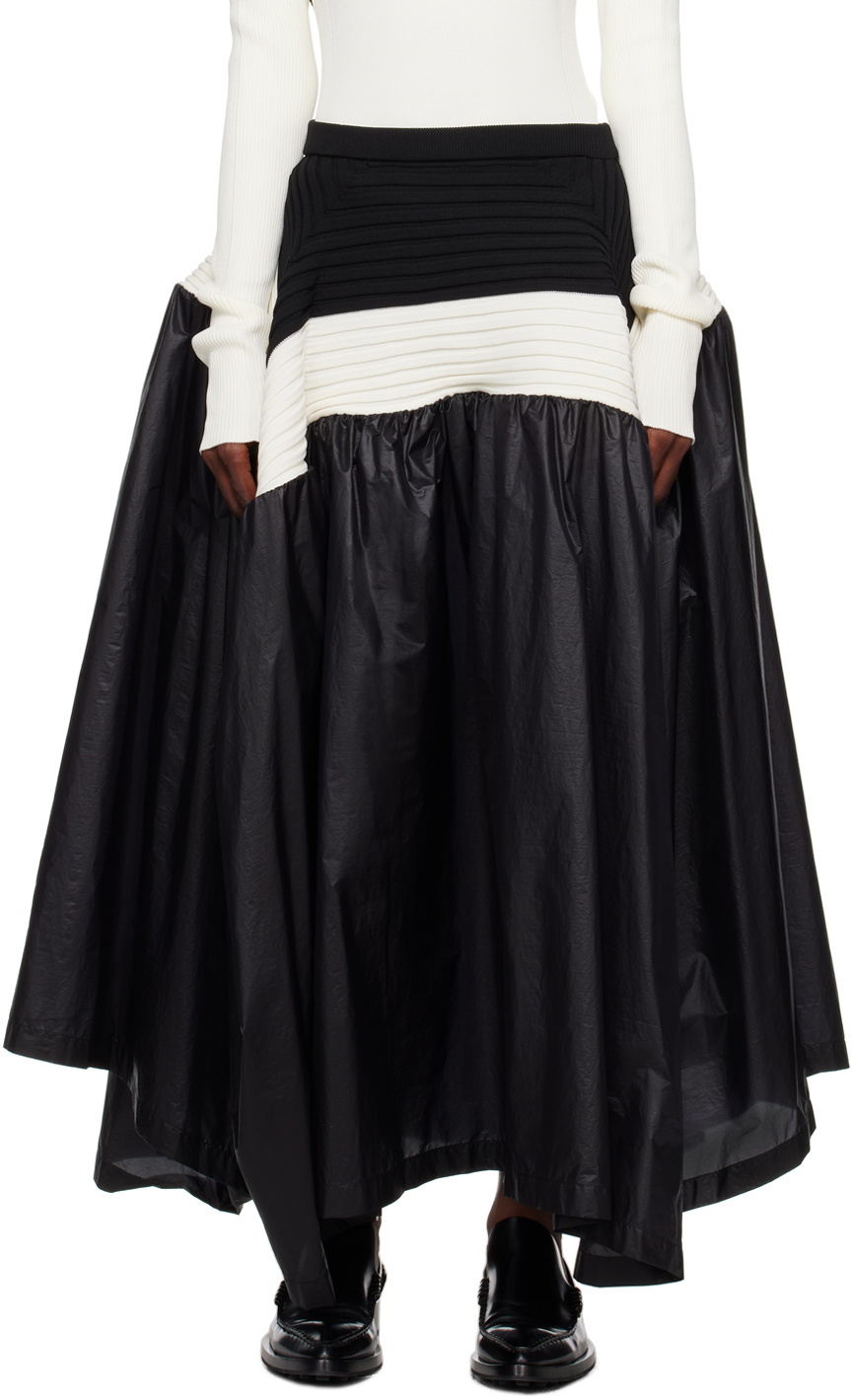 Issey Miyake Black Square Scheme-2 Maxi Skirt Issey Miyake Men