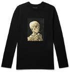 Pop Trading Company - Van Gogh Printed Cotton-Jersey T-Shirt - Black