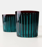 L'Objet Prism set of 4 glasses