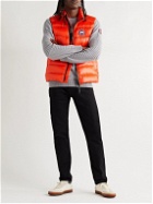 Canada Goose - Crofton Slim-Fit Quilted Recycled Nylon-Ripstop Down Gilet - Orange