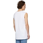 Balmain White Logo Muscle T-Shirt