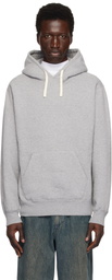 BEAMS PLUS Gray Sweat Pullover Raised Back Hoodie
