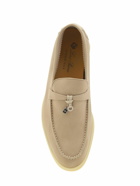 LORO PIANA 10mm Summer Charms Walk Suede Loafers