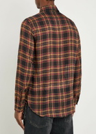 Saint Laurent Plaid Wool Shirt Multicoloured 1
