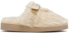 SUICOKE Beige ZAVO-2EU Slippers
