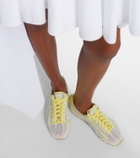 Jacquemus Tennis leather-trimmed sneakers