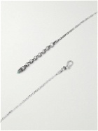 KAPITAL - Silver-Tone Multi-Stone Necklace