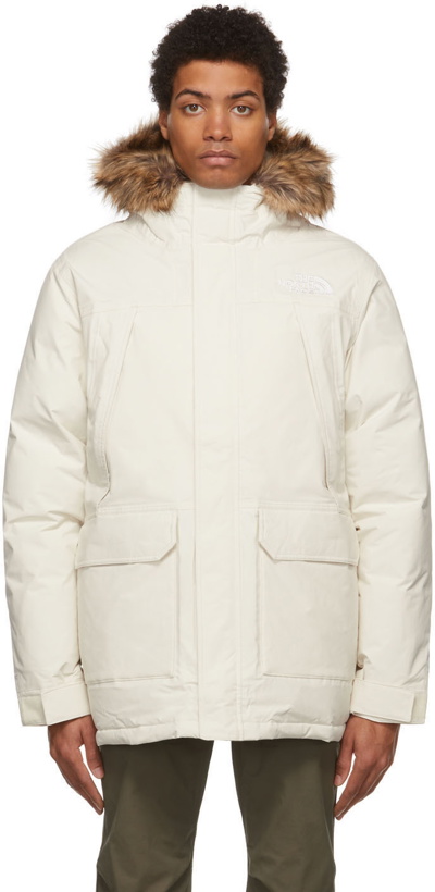 Photo: The North Face Off-White Down McMurdo Jacket