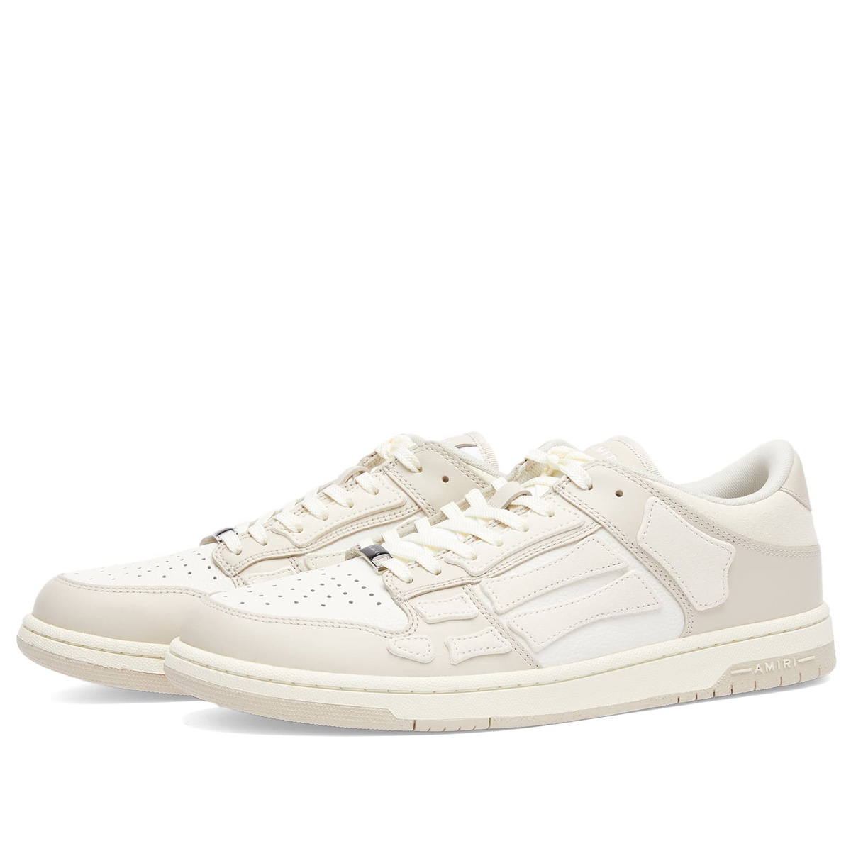 AMIRI Men's Skel Low Top Sneaker in Alabaster