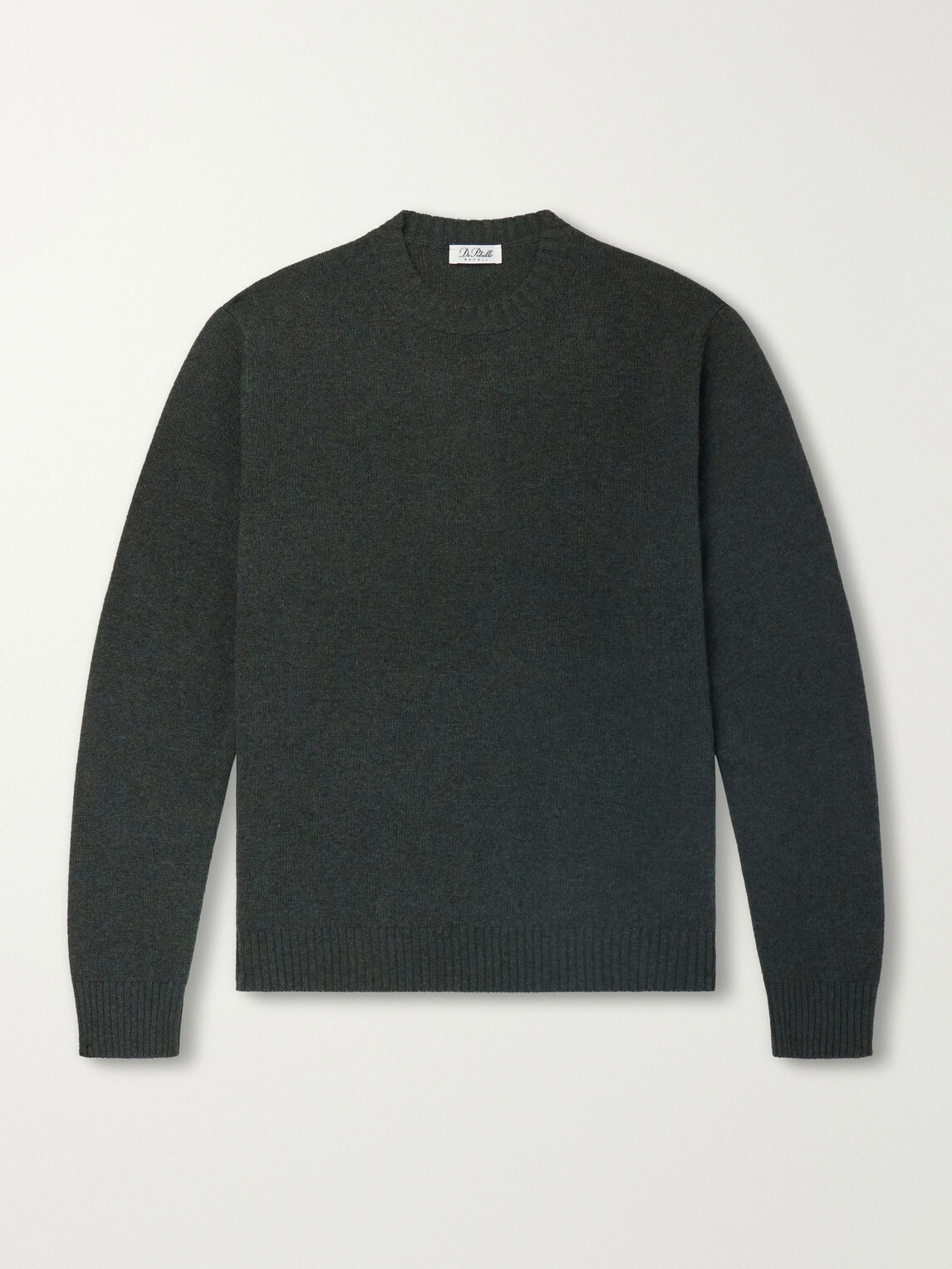 De Petrillo - Merino Wool and Cashmere-Blend Sweater - Green