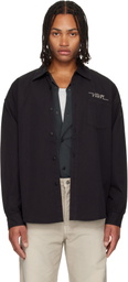 visvim Black Palmer Shirt