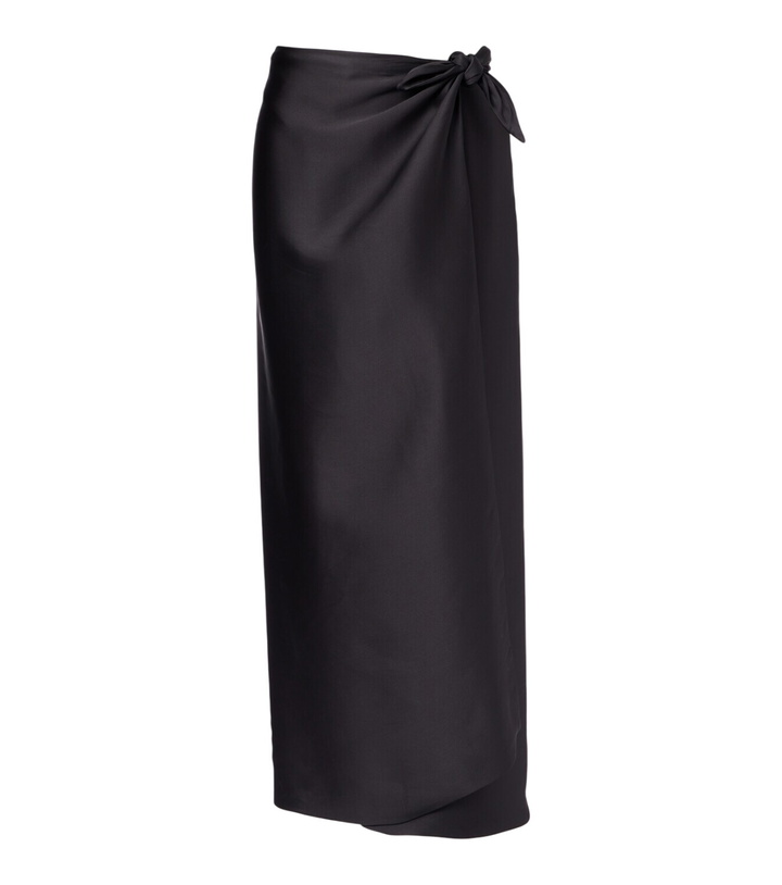 Photo: Loro Piana Corina silk satin maxi skirt
