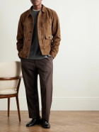 Officine Générale - Lazlo Suede Jacket - Brown