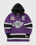 Mitchell & Ness X JUST DON NHL JERSEY HOODIE LOS ANGELES KINGS Purple Men