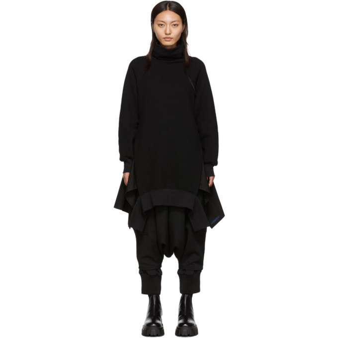 Regulation Yohji Yamamoto Black Turtleneck Dress Regulation Yohji