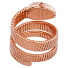 Bvlgari Serpenti Tubogas Quartz Diamond Silver Dial Ladies Watch 103002