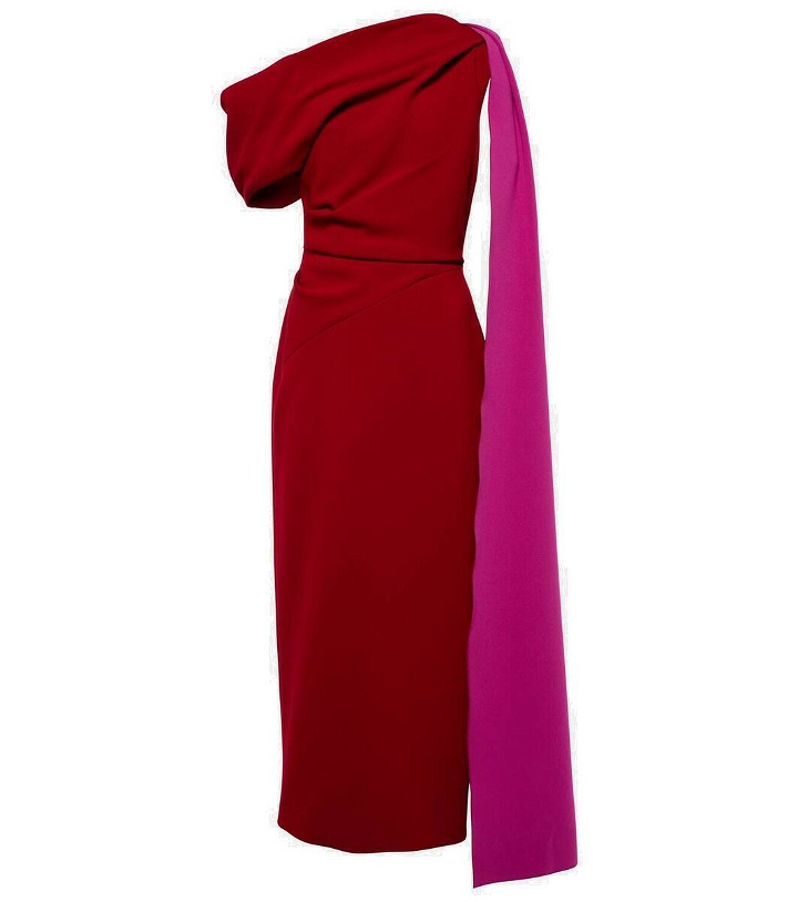Photo: Roksanda Maite asymmetric caped gown