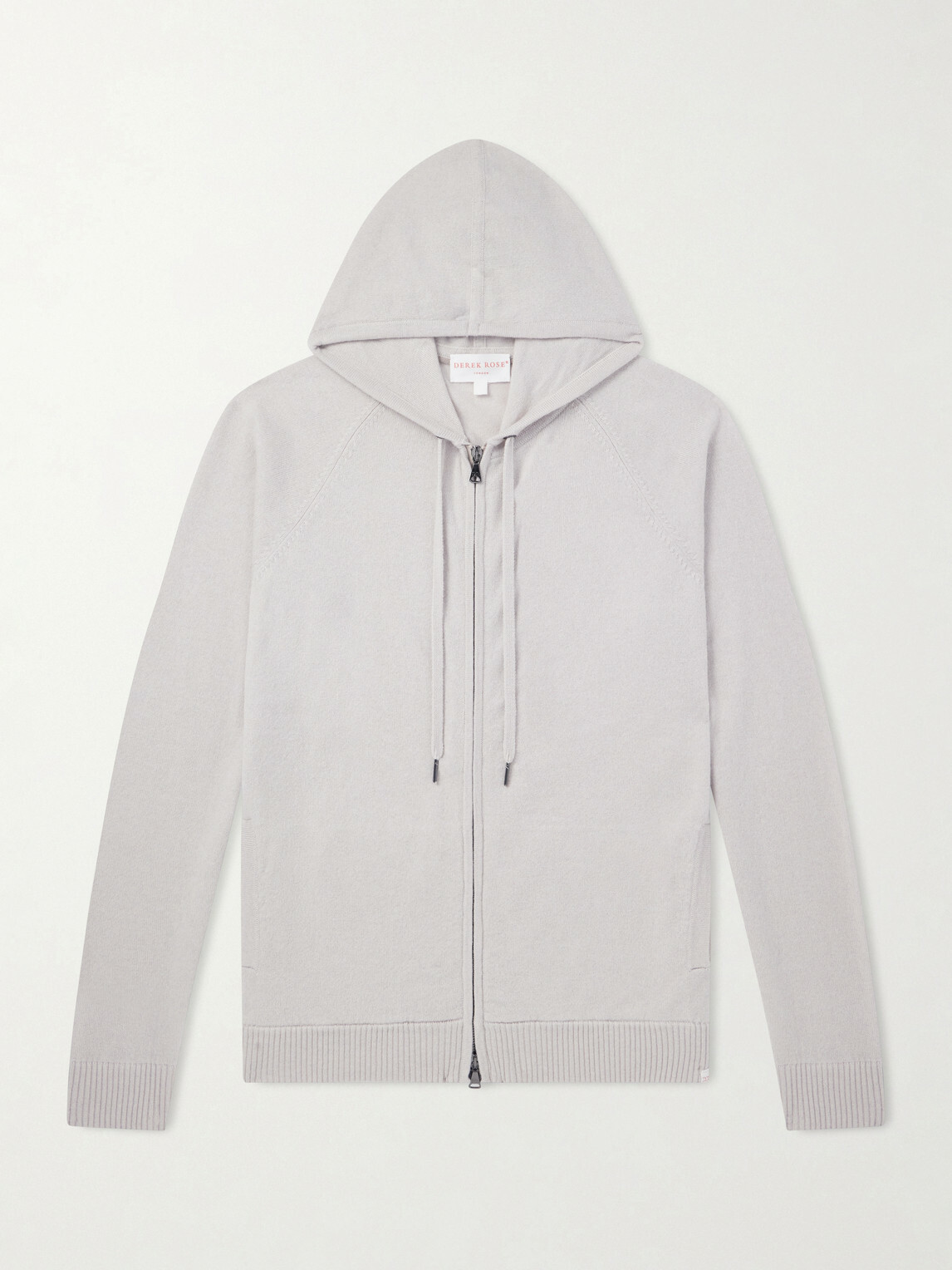 Derek Rose - Finley Cashmere Hoodie - Gray