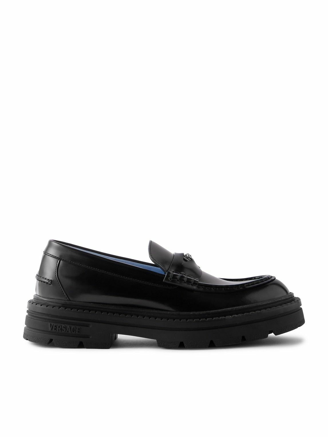 国内発送/送料関税込【VERSACE】 Versace Ds Loafers 0400018716705_BLACKVERSACEGOLD