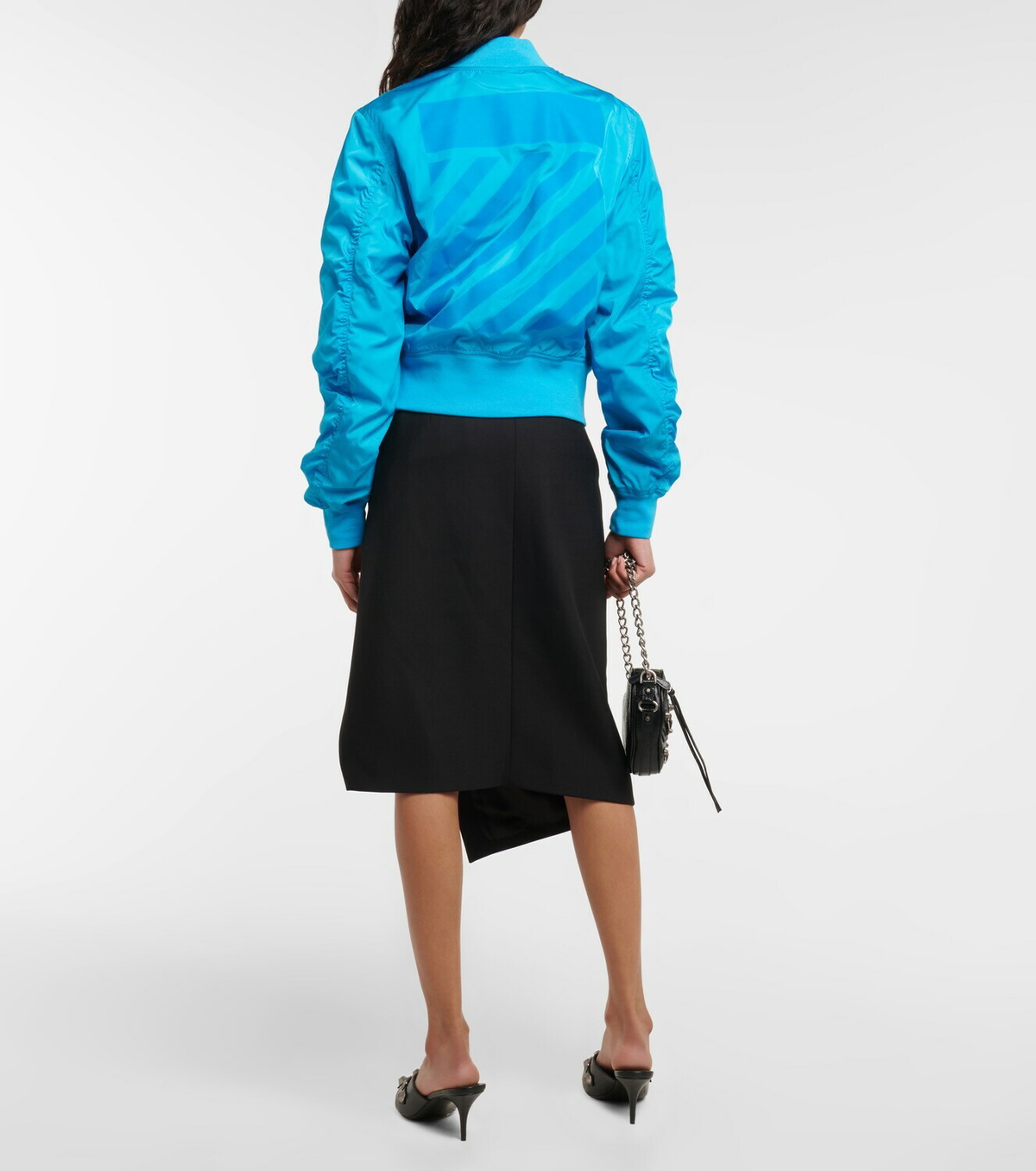 Off-White - Logo bomber jacket