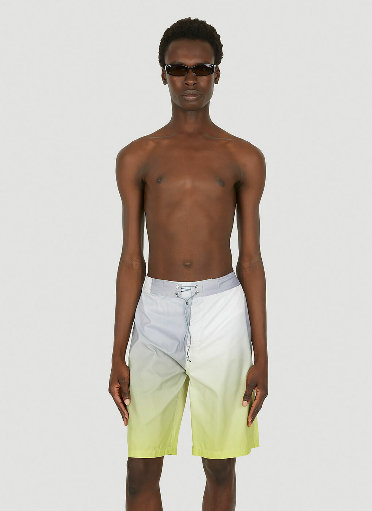 Ombre Swim Shorts in Yellow ERL